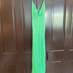 Green Zara Maxi Dress